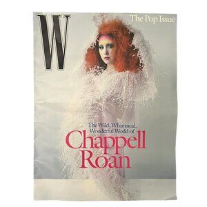 W Magazine The Pop Issue Chappell Roan Cover 13 x 10 Dior Rose Des Vents Ad